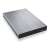 RaidSonic IcyBox IB-241WP 2,5 инча USB 3.0 външен корпус за твърд диск с превключвател за защита от запис, сребърен