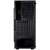 Компютърен корпус Inter-Tech Thunder, черен, заден изглед