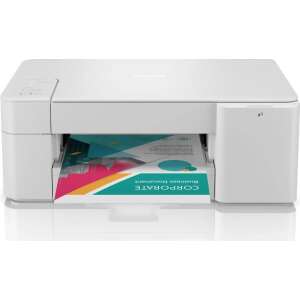Brother DCP-J1200W Wireless All-in-One Inkjet Printer, White - Office Supply