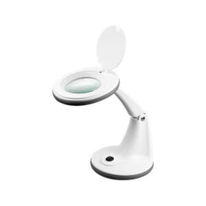 Goobay 60366 Vergrößerungs-Tischleuchte mit LED-Licht, weiß - Goobay
