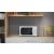 Candy CMG20SMW white microwave oven in kitchen setting