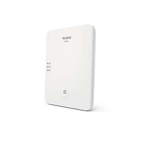 Stacja bazowa telefonu VoIP Yealink W80B, biała