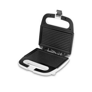Sandwich maker Ufesa Activa SW7855, deschis, arătând plăcile de grătar antiaderente - Fierbătoare, Sandwich-maker, Blendere, Prajitoare de paine și Storcatoare de fructe și legume