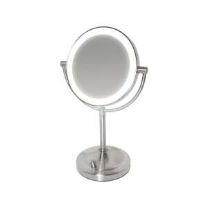 HoMedics MIR-8150-EU Cosmetic Mirror with LED Lighting, 1x and 7x Magnification - Homedics
