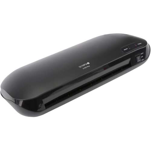 Laminator Olympia A230 Plus A4, negru, vedere din față