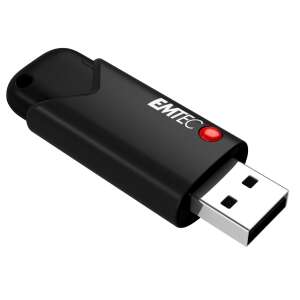 Emtec 16GB Click Secure USB 3.2 Gen1 Pendrive, fekete - Pendrive