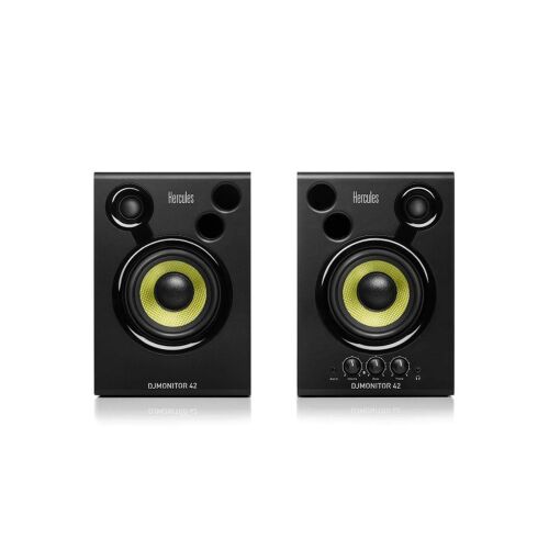 Hercules DJMonitor 42 aktív stúdió monitor hangfalak, elölnézet