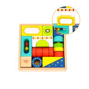 Tooky Toy: Többfunkciós építőjáték 69885620 Fa építőjátékok