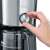 Severin KA 4826 TypeSwitch coffee maker, close-up of the control knob