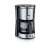 Severin KA 4826 TypeSwitch coffee maker, black and stainless steel, with digital timer and anti-drip function