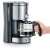 Severin KA 4826 TypeSwitch coffee maker, pouring coffee from the carafe