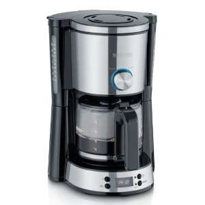 Severin KA 4826 TypeSwitch Kaffeemaschine, schwarz und Edelstahl, mit digitalem Timer und Anti-Tropf-Funktion - Severin