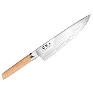 KAI Seki Magoroku Kompozit Szakácskés, 20 cm, Japán Kés, Professzionális Szakácskés, Éles Kés, Konyhai Kés, Fa Nyél - Konyhakés