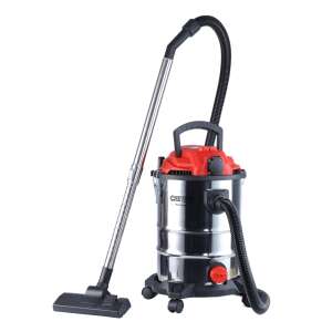 Camry CR 7045 industrial vacuum cleaner with tool connector, 3400W, stainless steel, red and black - Camry