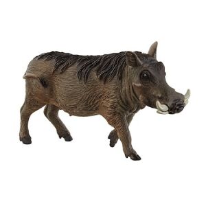 Schleich Warthog Toy Figure - African Warthog - Side View - Schleich