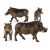 Schleich Warthog Toy Figure - African Warthog - Multiple Angles