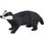 Schleich Badger Figurine, detailed view