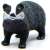 Schleich Wild Life Badger Figurine, front view