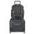 Crni ruksak za prijenosno računalo Leitz Complete 15,6 inča pričvršćen na kofer s kotačima
