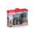 Schleich Horse Club Criollo Definitico Mare, black horse figure with long mane and tail, packaging