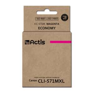 Cartuș de cerneală Actis KC-571M Magenta, Economy, compatibil cu Canon CLI-571XL - Consumabile pentru imprimantă