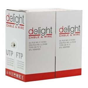 Delight Cable & Wire, FTP Cat.5e cable, 305m box - FTP Cable