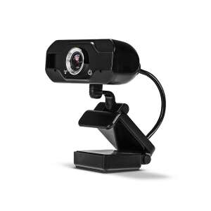 Lindy 43300 Full HD Webcam, schwarz, USB 2.0 - Webcams