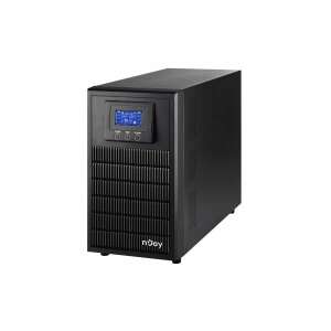 nJoy Aten Pro 3000 3000VA / 2700W UPS online, negru, vedere din față - NJoy Surse de alimentare neîntreruptibile UPS