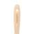 Handy 1.5 inch flat paint brush, close-up of the wooden handle