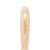 Handy 1.5 inch flat paint brush, close-up of the wooden handle