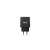 Delight 20W USB-C PD fast charger with European plug, black
