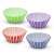 Striped muffin baking cups, set of 4 colors, 100 pieces