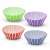 Striped muffin baking cups, set of 4 colors, 100 pieces
