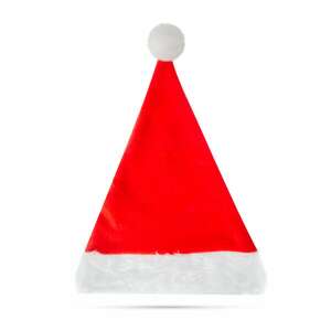 Red and white felt Santa Claus hat - Christmas