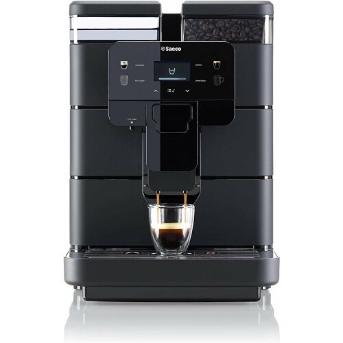 Czarny ekspres do kawy Saeco Royal 9J0040 parzy espresso
