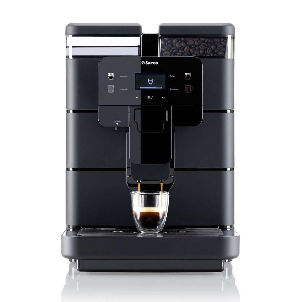 Saeco 9j0040 royal, automata kávéfőző, fekete