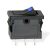 Billenőkapcsoló - 15A 12V DC - Kék LED - 21x15mm 91918449