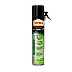 Spumă poliuretanică reciclată Pattex Control+ GreenQ 500ml - Materiale de etanșare