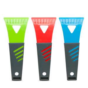 Jégkaparó zöld, piros és kék színben - MNC