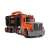 Smoby Black & Decker buildable truck with tool set, orange and grey toy truck with toolbox