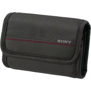 Sony Cyber-shot Puha Kamera Tok - LCS-BDG - Poliuretán - Fekete 118438612 - Fényképezőgép táska & tok
