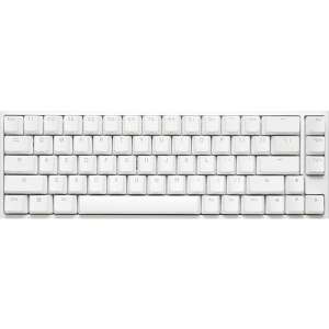 Ducky One 2 SF fehér mechanikus gamer billentyűzet MX Red kapcsolókkal, felülnézet a kiosztást mutatja - Ducky