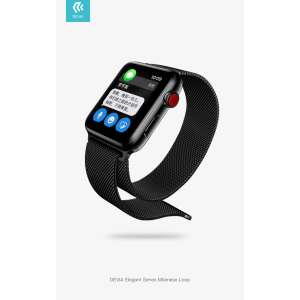 Devia Milanese Loop Apple Watch band, space black, 38/40mm - Apple