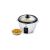 ECG Rice Express rice cooker with glass lid and cooked vegetables