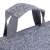 RivaCase 7915 15.6 inch laptop sleeve, light gray, handle detail
