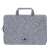Pohľad spredu na svetlosivú tašku na notebook RivaCase 7913 13.3 palca