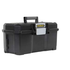 Cutie de scule Stanley 1-97-510, 24 inci, neagră, cu cataramă cu eliberare rapidă - Instrument