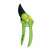 Fieldmann FZNR 1007 pruning shears, green, yellow, black, gardening tool, for cutting branches