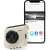 Xiaomi 70mai A400 Dash Cam, white, connected to smartphone app