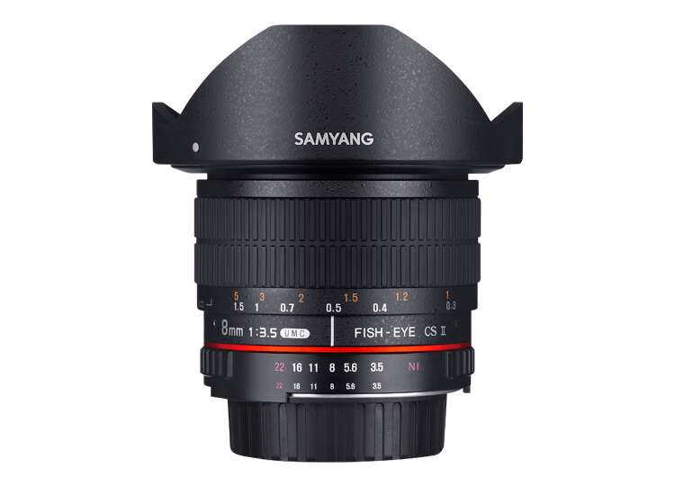 Samyang 8mm f/3.5 umc fish-eye cs ii objektív